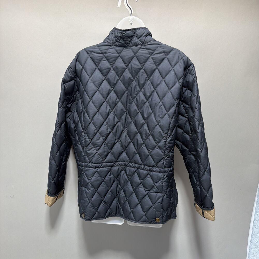 Eddie Bauer Navy Blue EB550 Goose Down Quilted Jacket Women’s XL - Picture 3 of 9